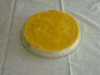 Bolo de bolacha gelado.